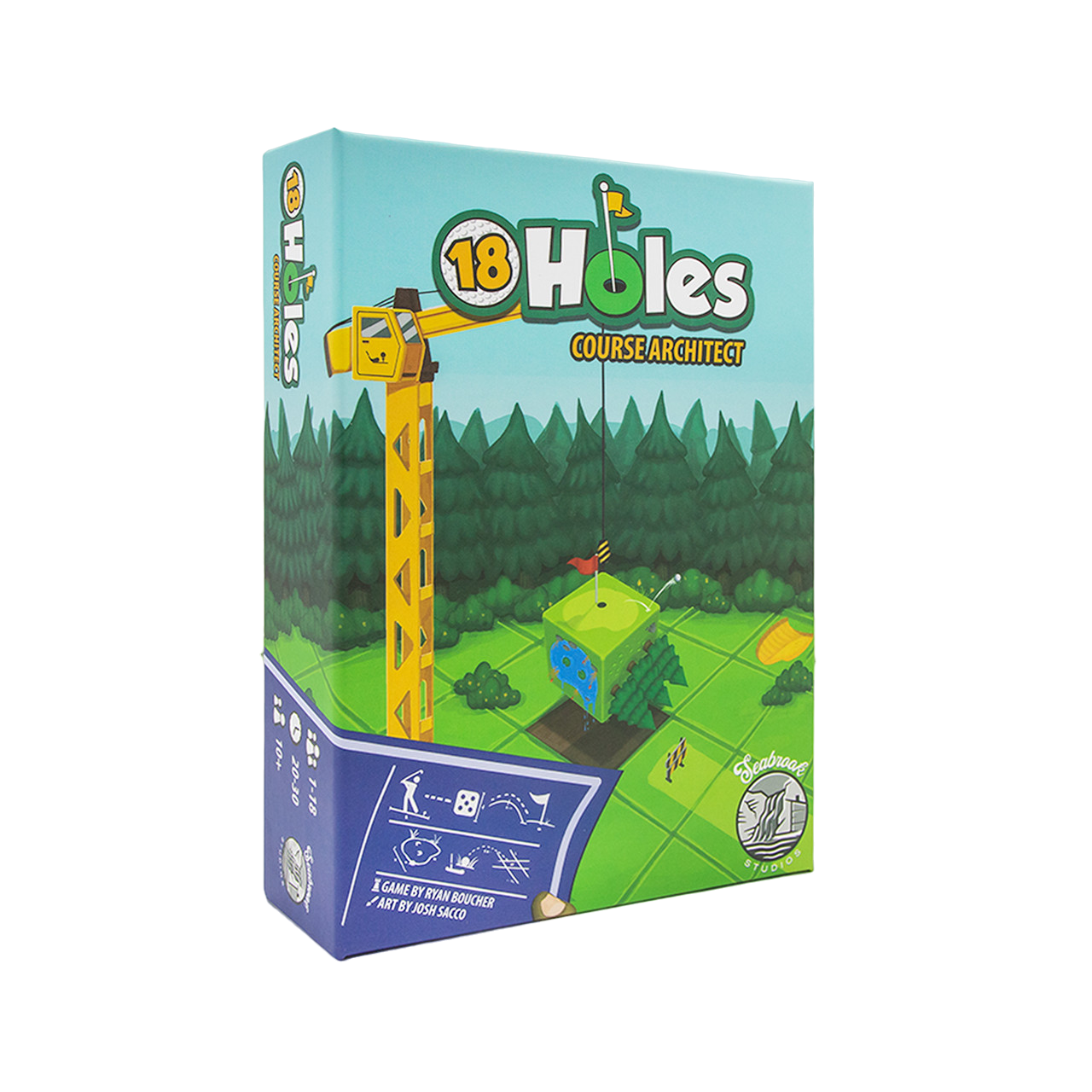 18-holes-course-architect-board game-box