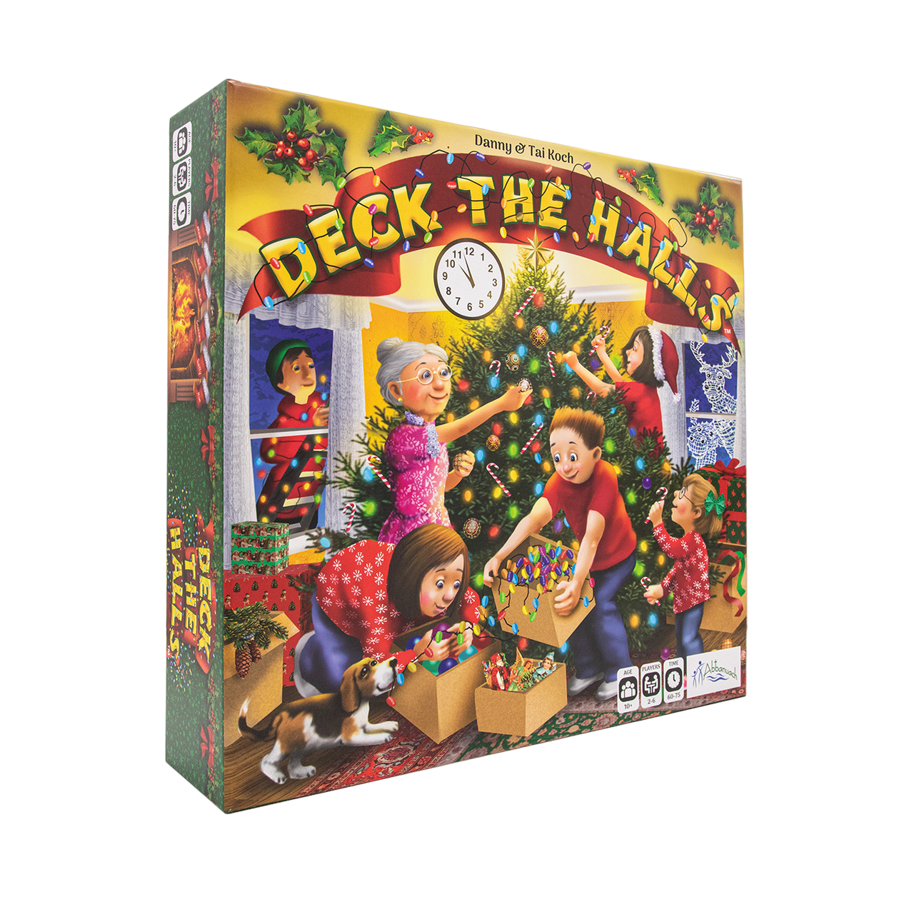 Deck The Halls Family Board Game Box Front
