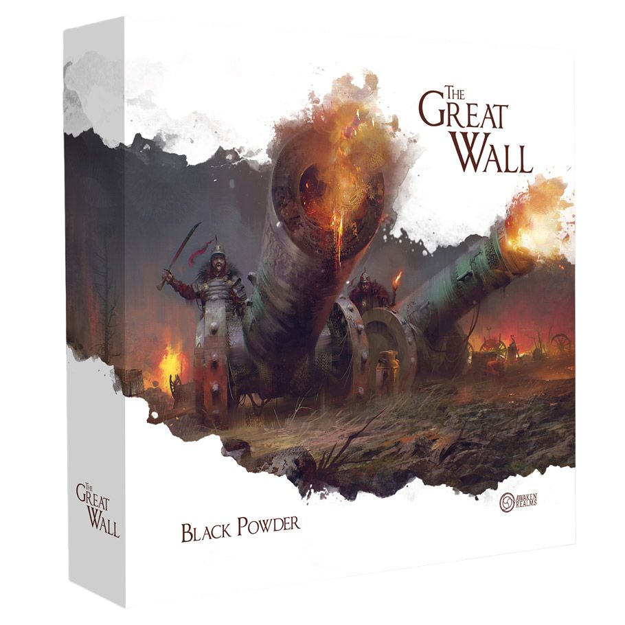 The Great Wall: Black Powder strategy Board Game Expansion Box front