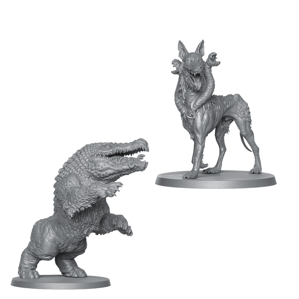 Ankh: Guardians Expansion Box Miniature Monsters