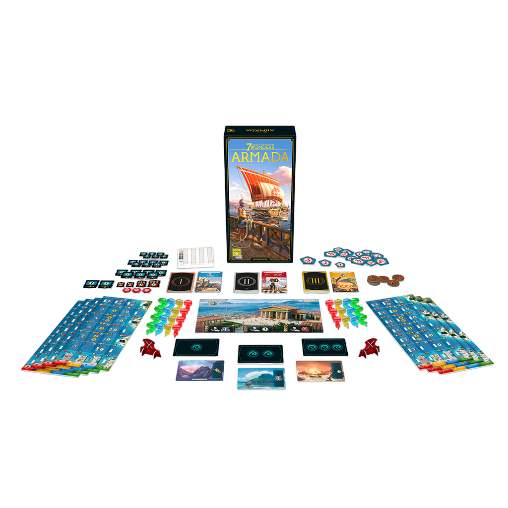 7 Wonders: Armada Expansion Board Game