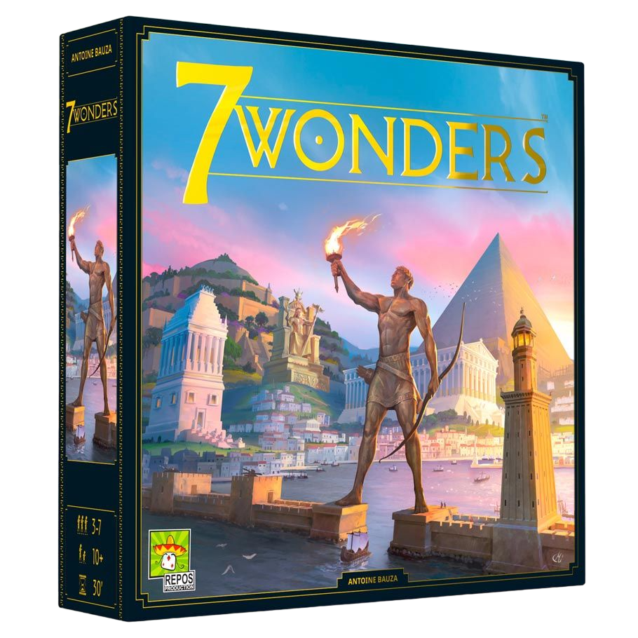7 Wonders Board Game Box