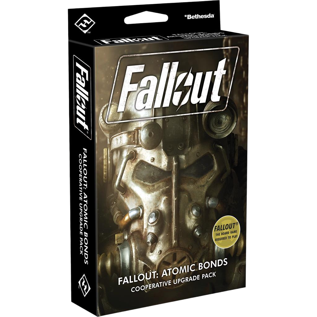 Fallout: Atomic Bonds Board Game Co-Op Upgrade Box Front