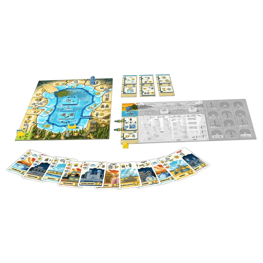 Boonlake: Artifacts Expansion Board Game Play Set Up