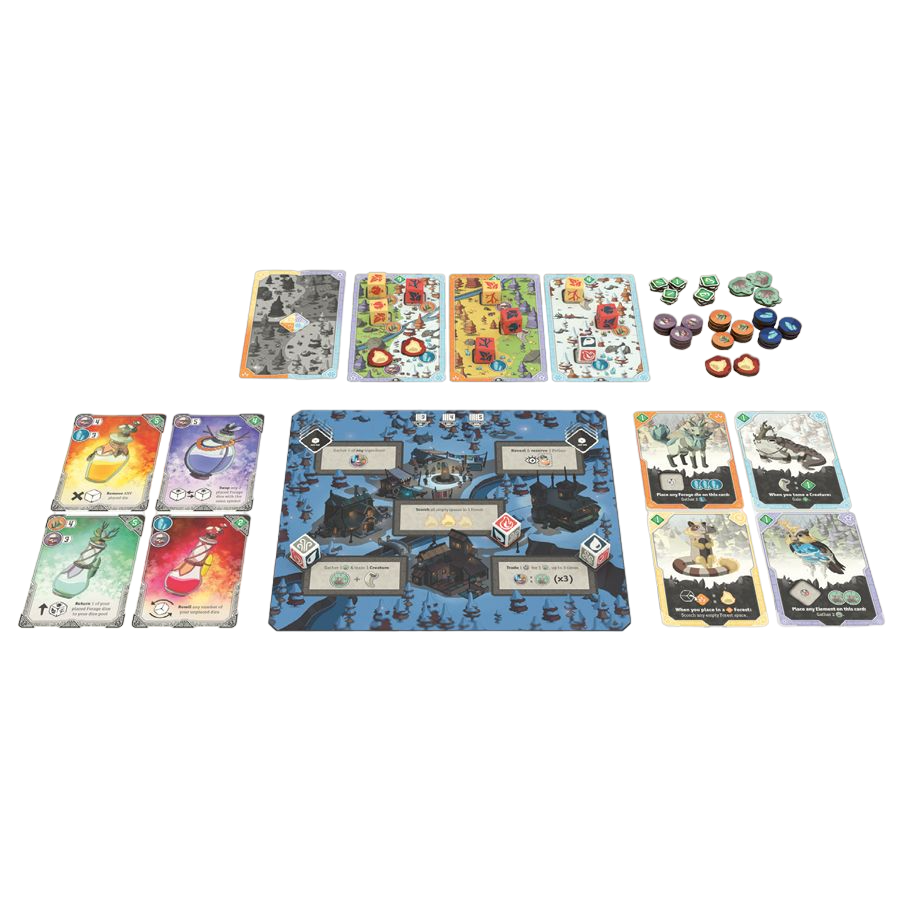 Brew Board Game Play Set Up