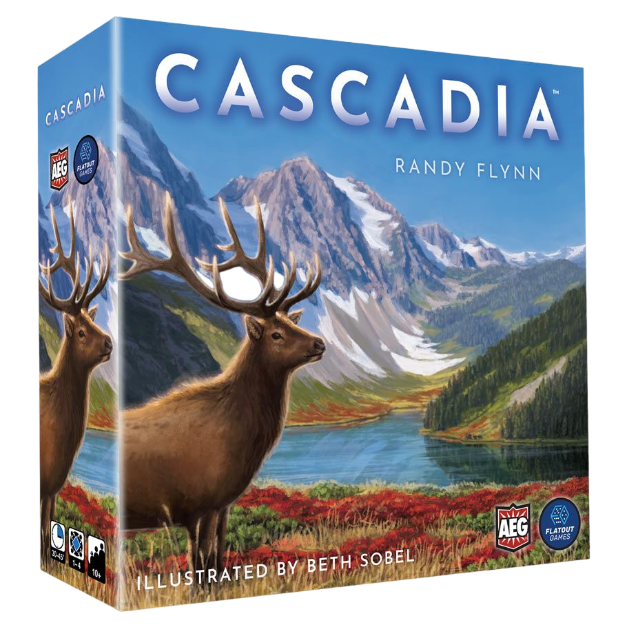 Cascadia Board Game Box Front