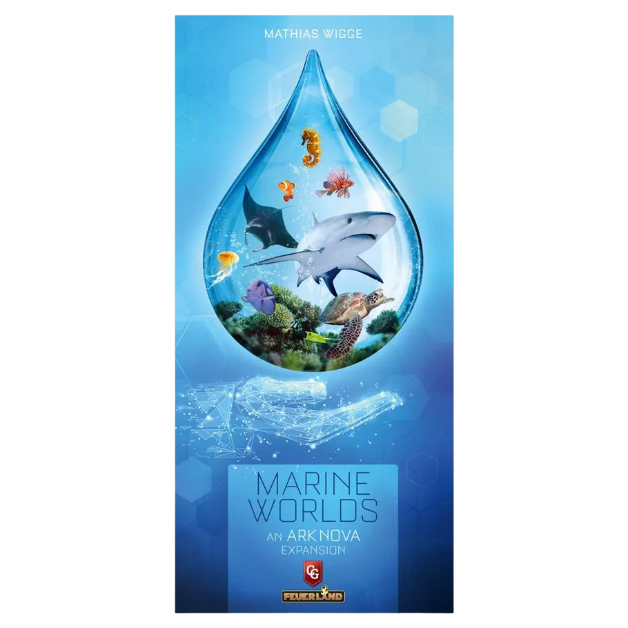 Ark Nova Marine Worlds Expansion Board Game Box Front