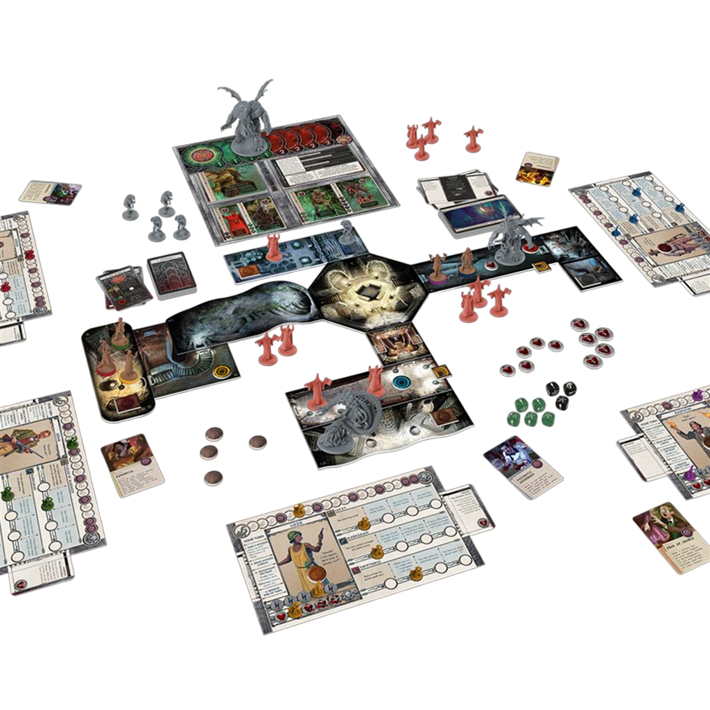 Cthulhu: Death May Die Board Game Play Set Up