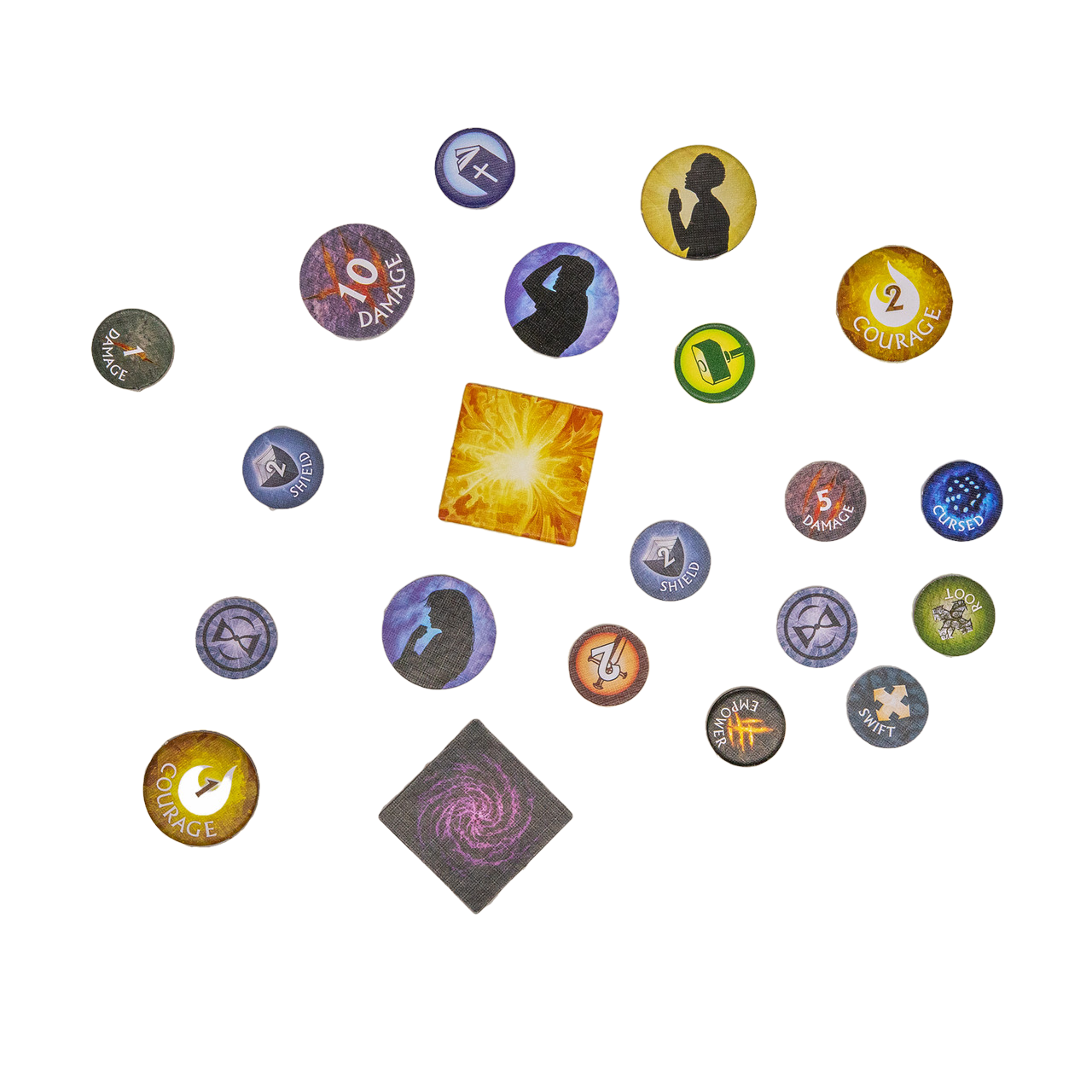 Deliverance - Deluxe Edition Fantasy Board Game Tokens