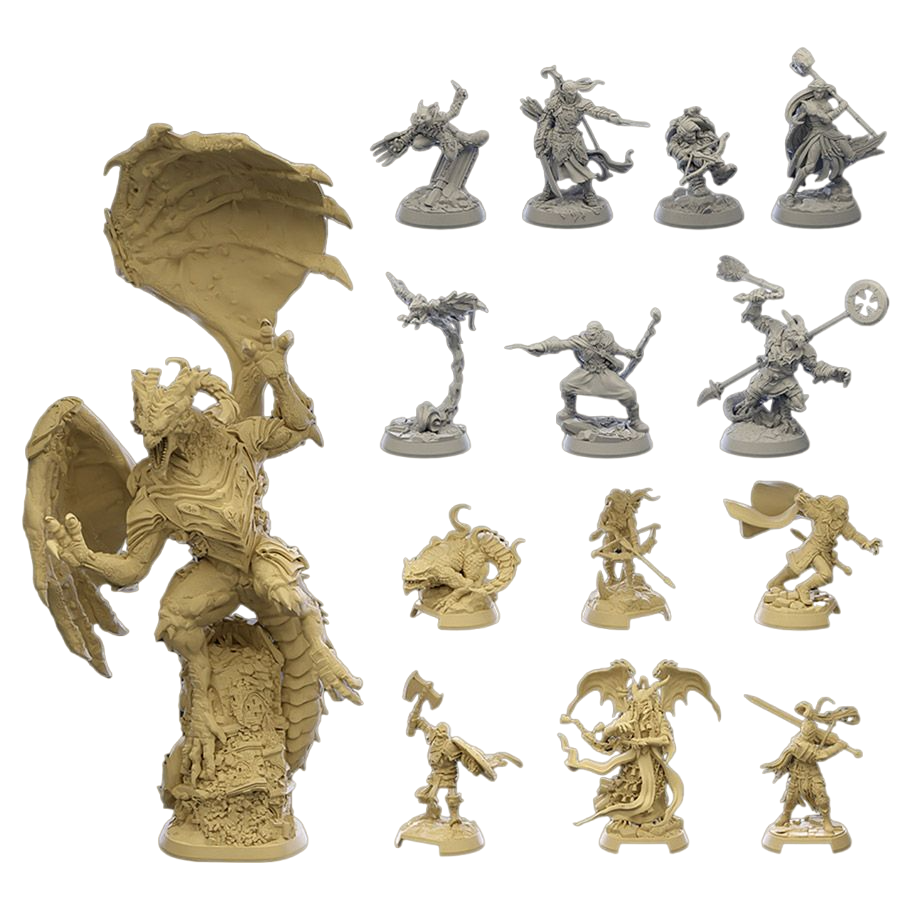 Descent: Legends of the Dark - The Betrayer's War Expansion Miniatures