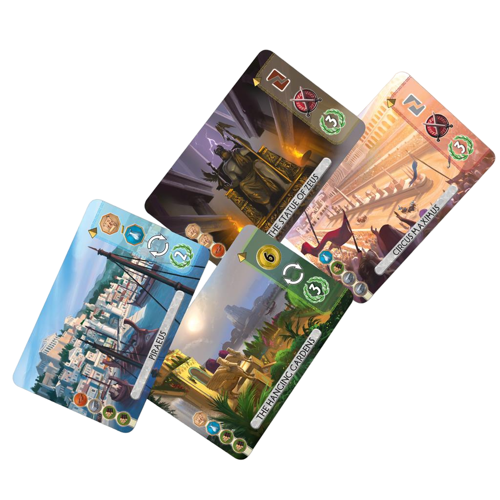 7 Wonders: Duel Board Game Cards