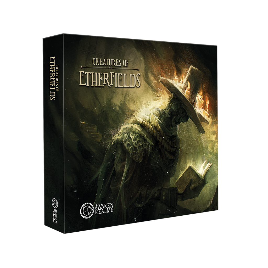 Etherfields: Creatures of Etherfields Fantasy Board Game Expansion Box Front