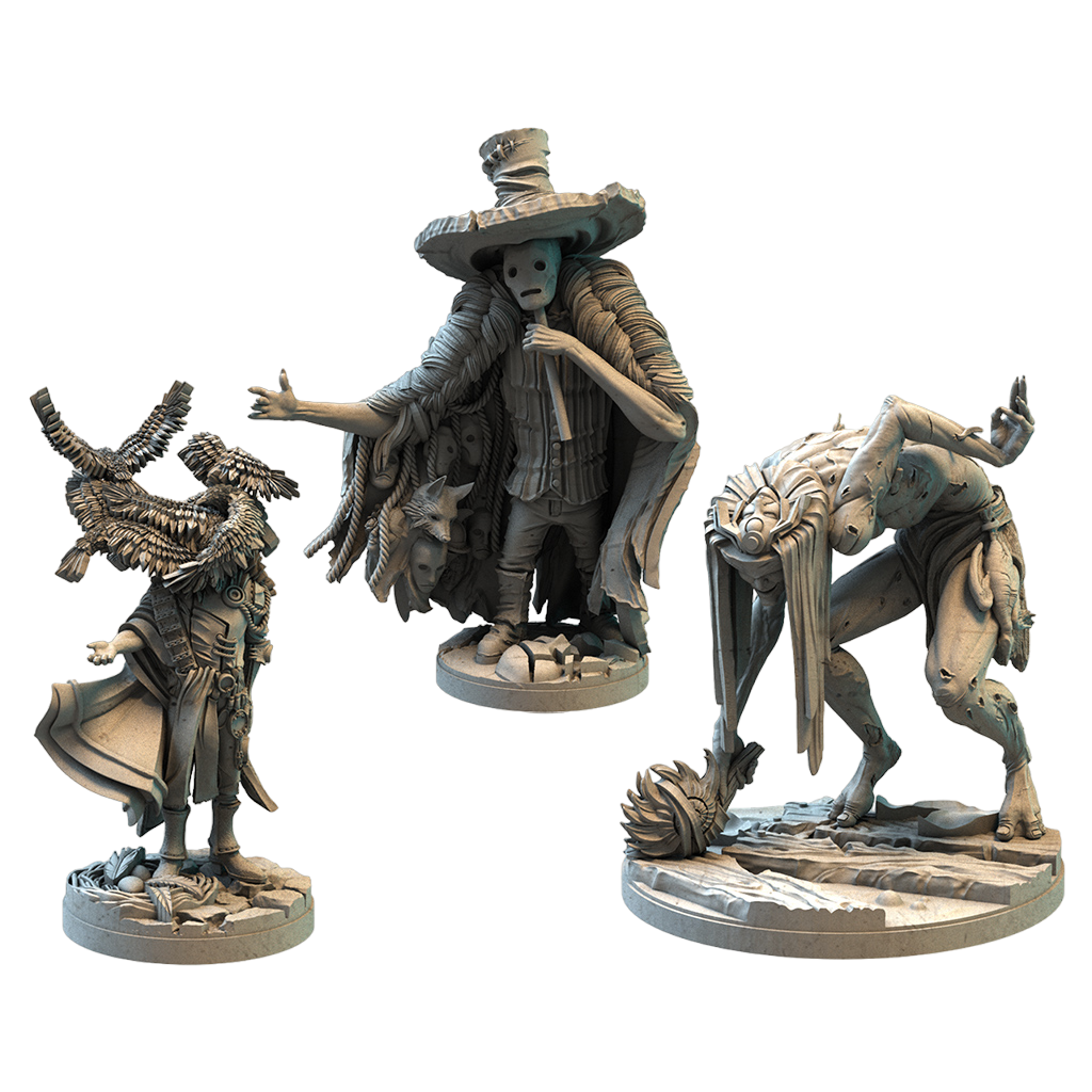 Etherfields: Creatures of Etherfields Fantasy Board Game Expansion Miniatures