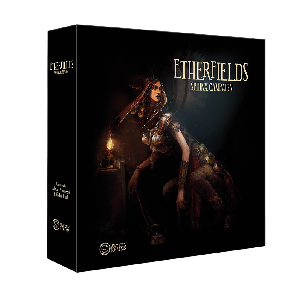 Etherfields: Sphinx Campaign Fantasy Board Game Expansion Box Front