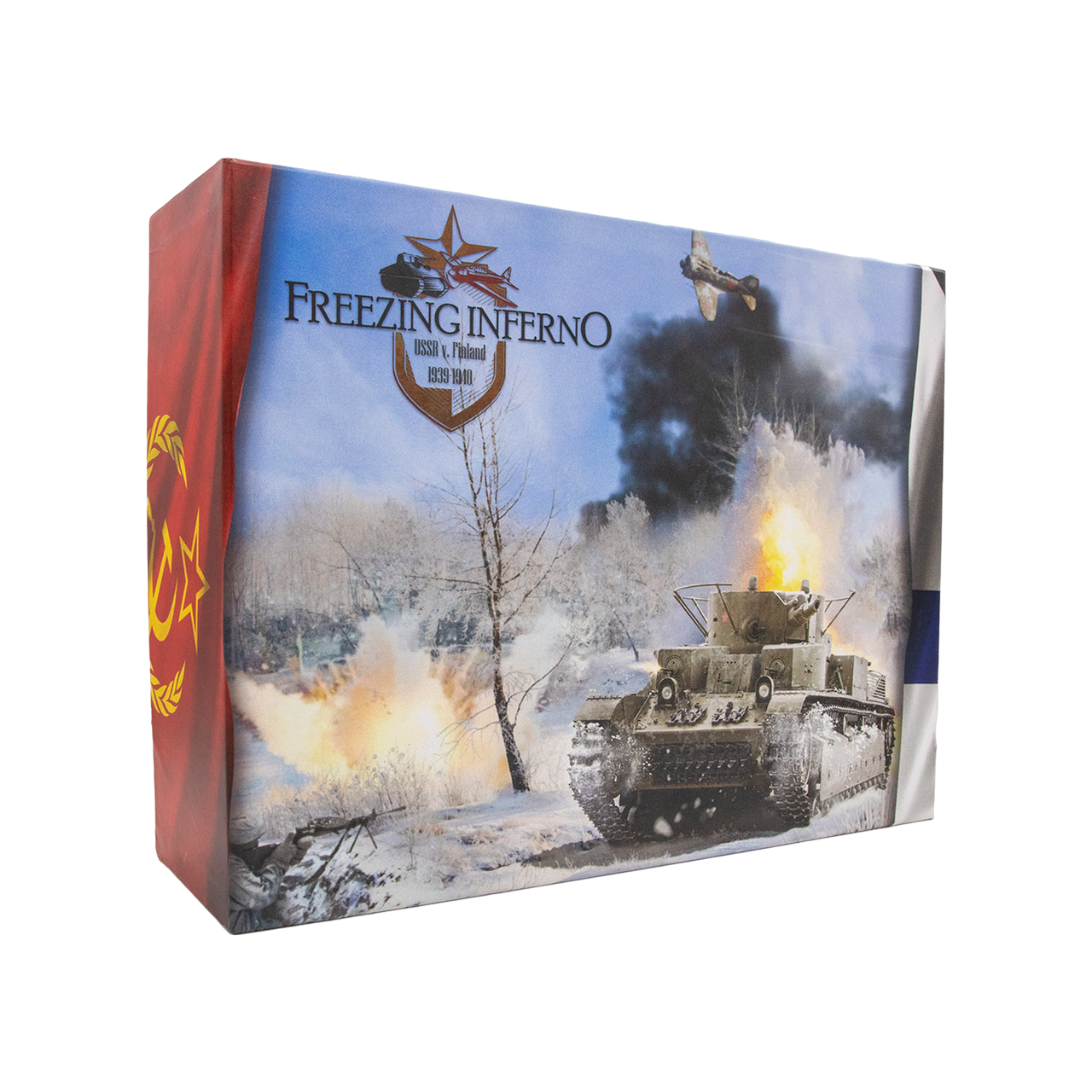 Freezing Inferno War Board Game Box Front