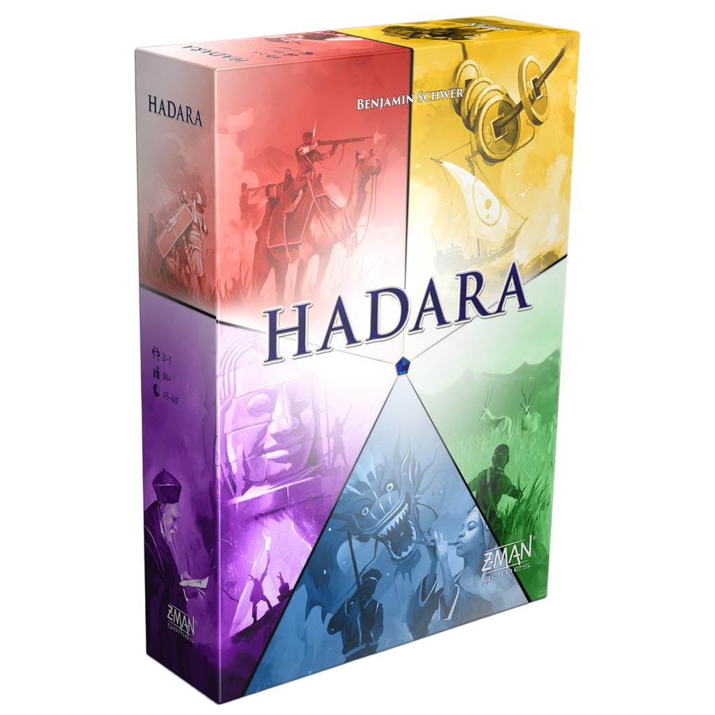 Hadara strategic city buileing board game cover front