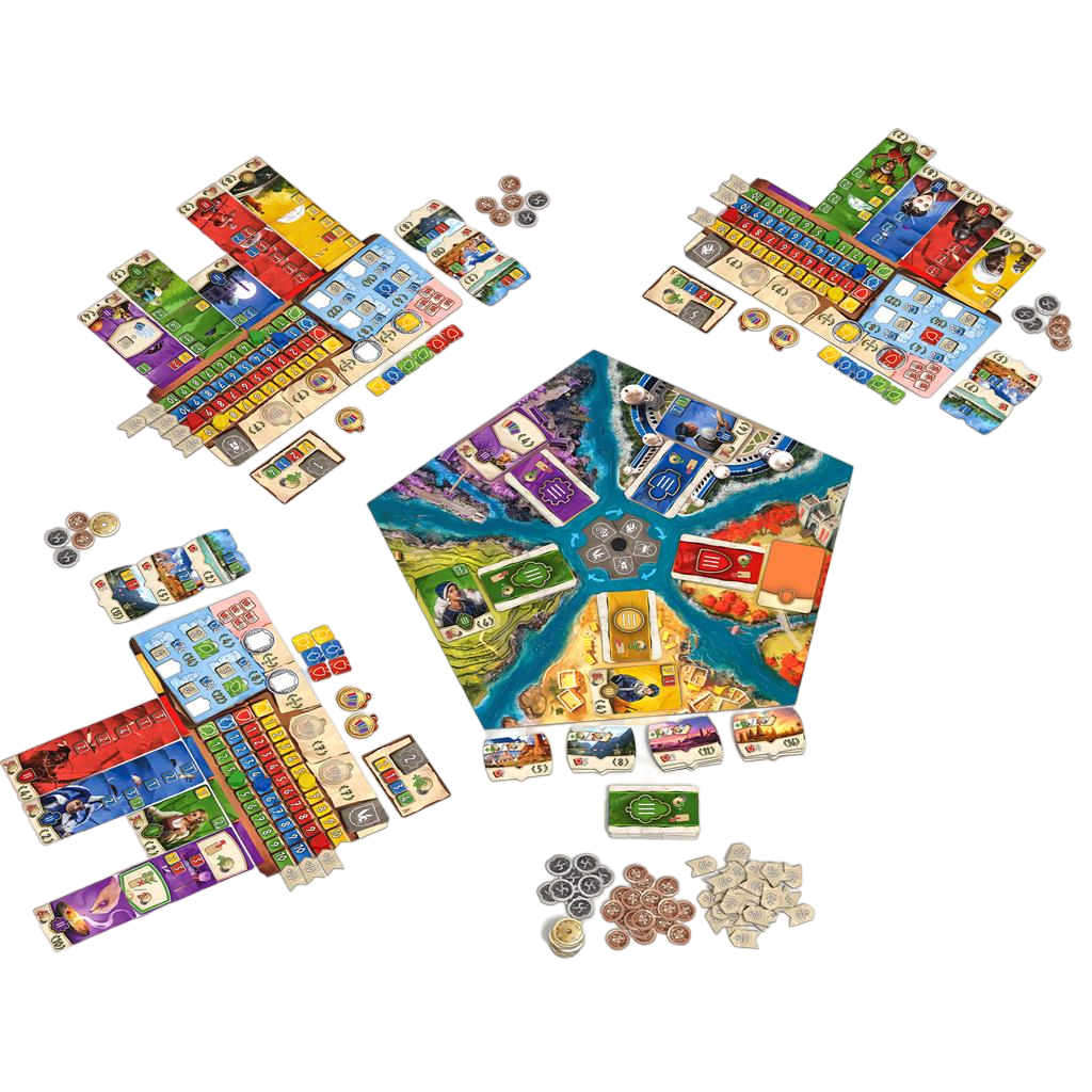 Hadara strategic city buileing board game play