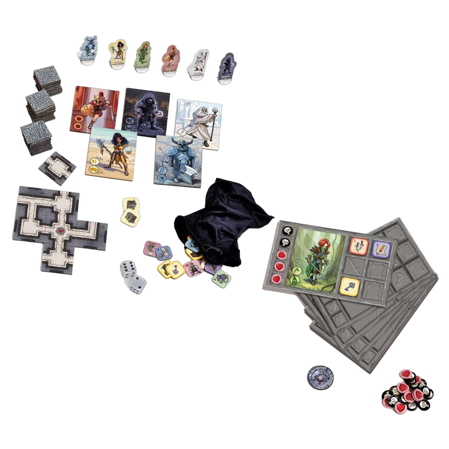 Karak fantasy board game play contents set up
