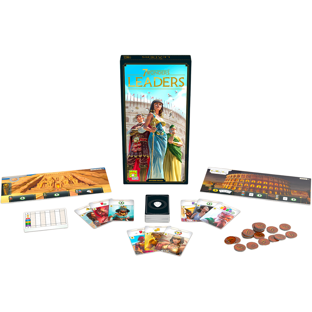 7 Wonders: Leaders Board Game Expansion Play