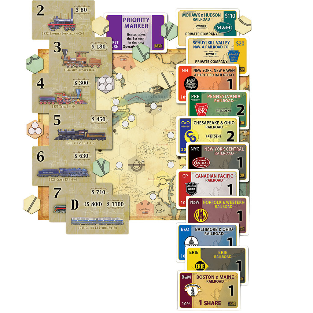 1830 Board Game