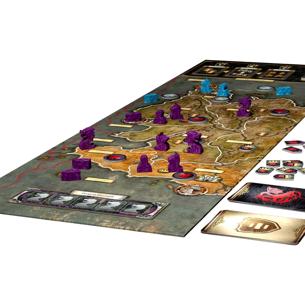 A Game of Thrones Boardgame: Mother of Dragons Expansion Map