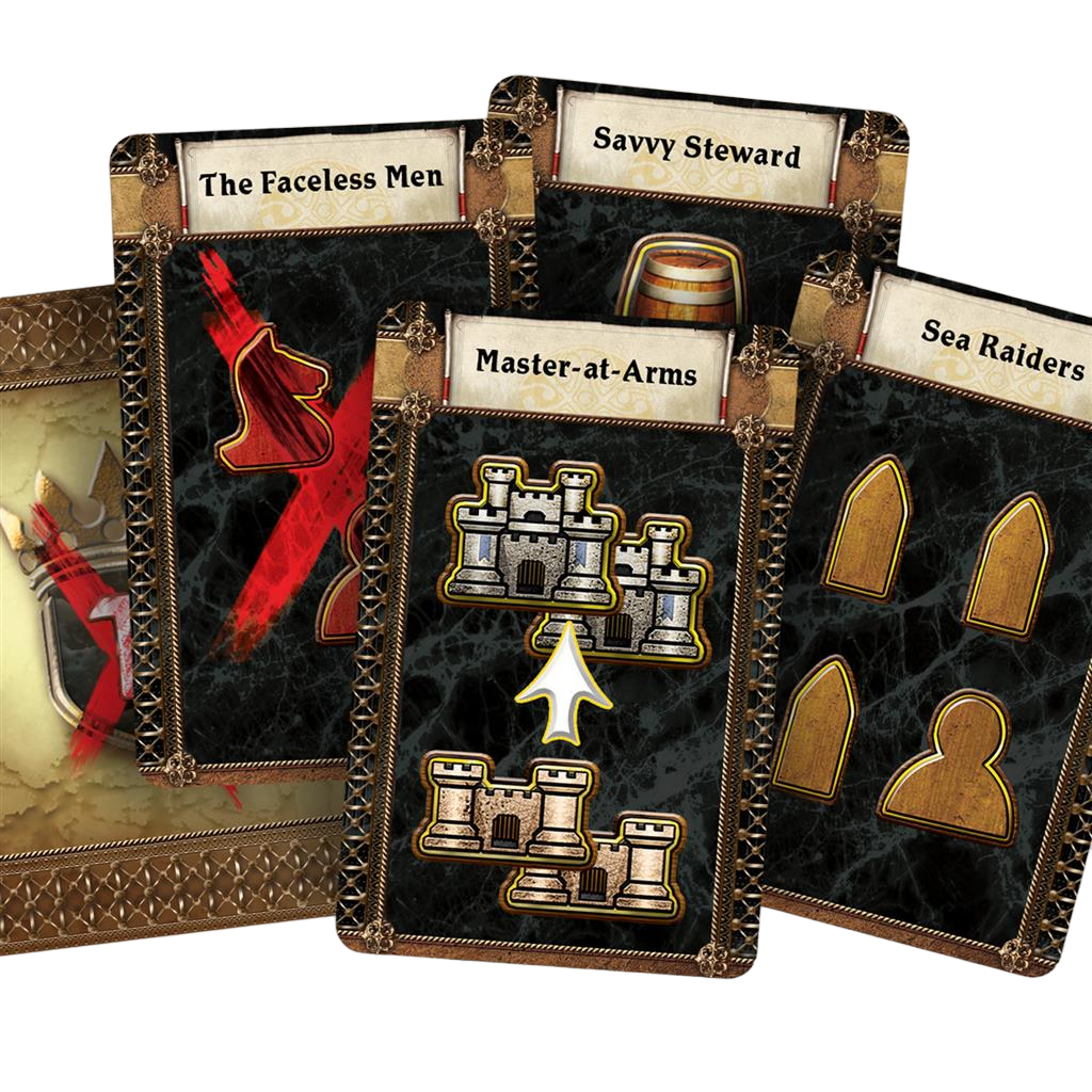 A Game of Thrones Boardgame: Mother of Dragons Expansion Upgrade Cards