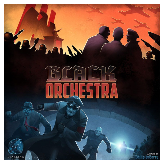 Black Orchestra Board Game Box Front