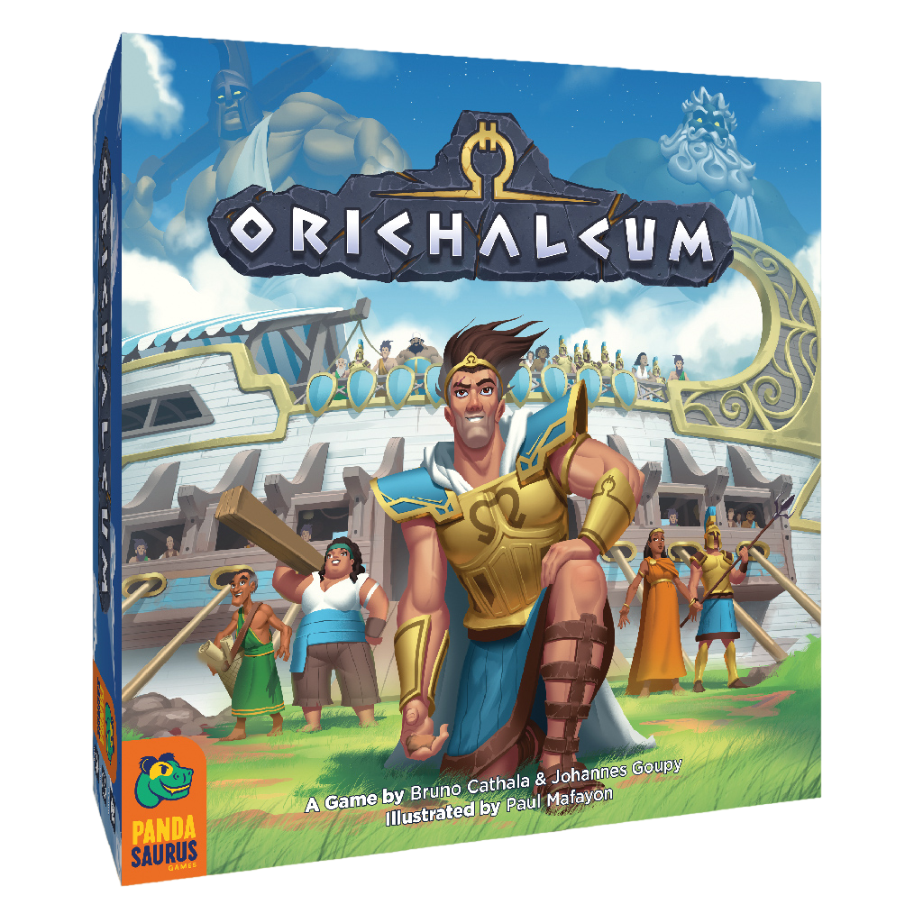 Orichalcum island exploration board game box cover front