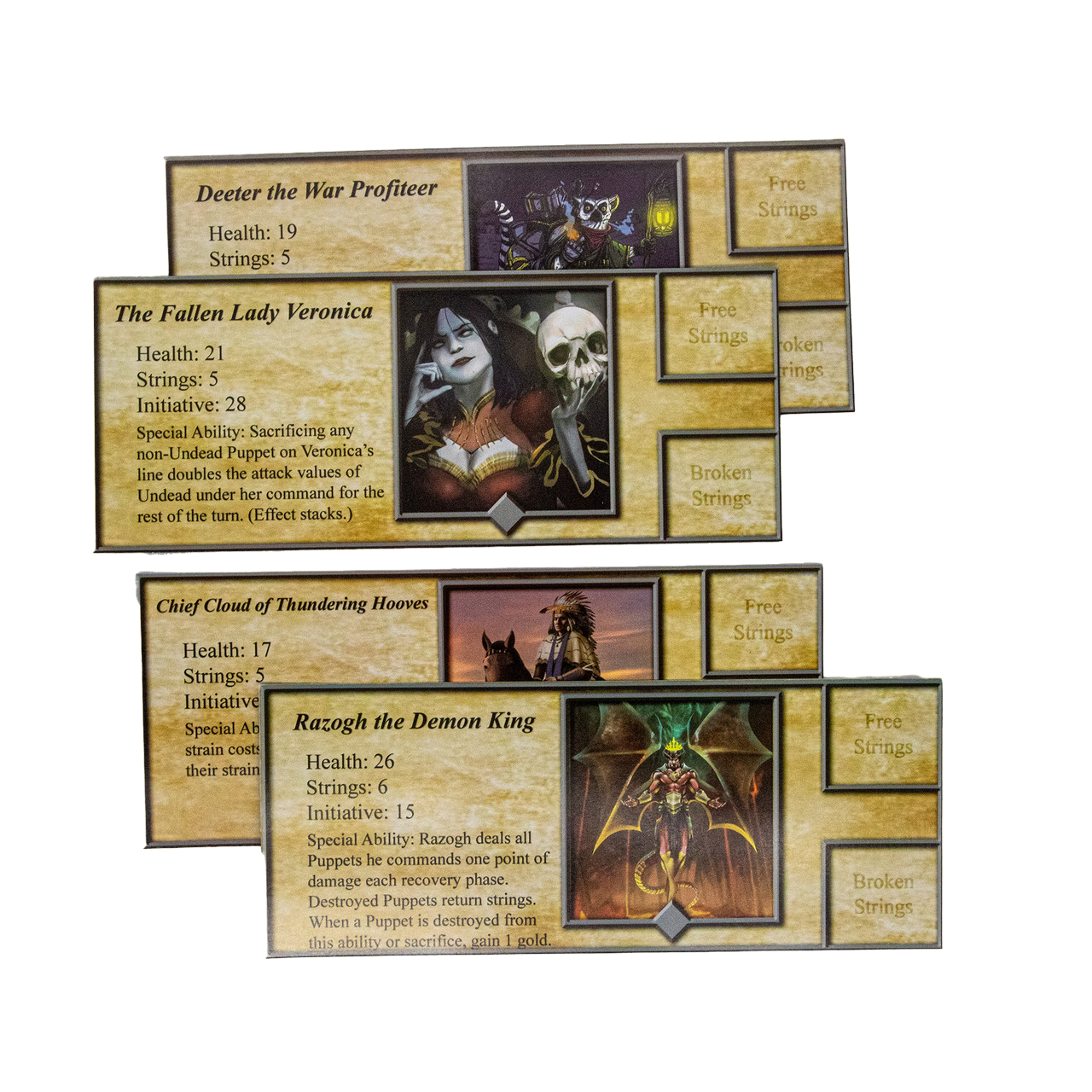 Puppet Masters card game