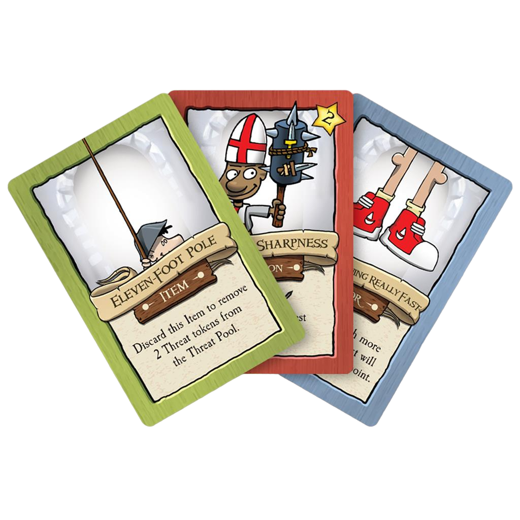 Munchkin Dungeon side quest crawling funny board game item weapon and armor cards