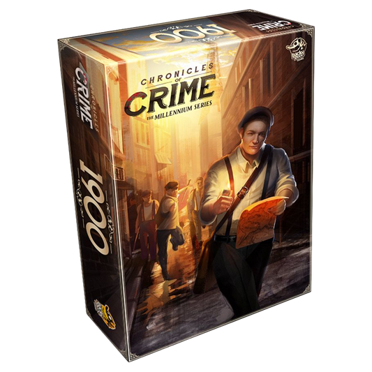 Chronicles of Crime: 1900 Board Game Box Front