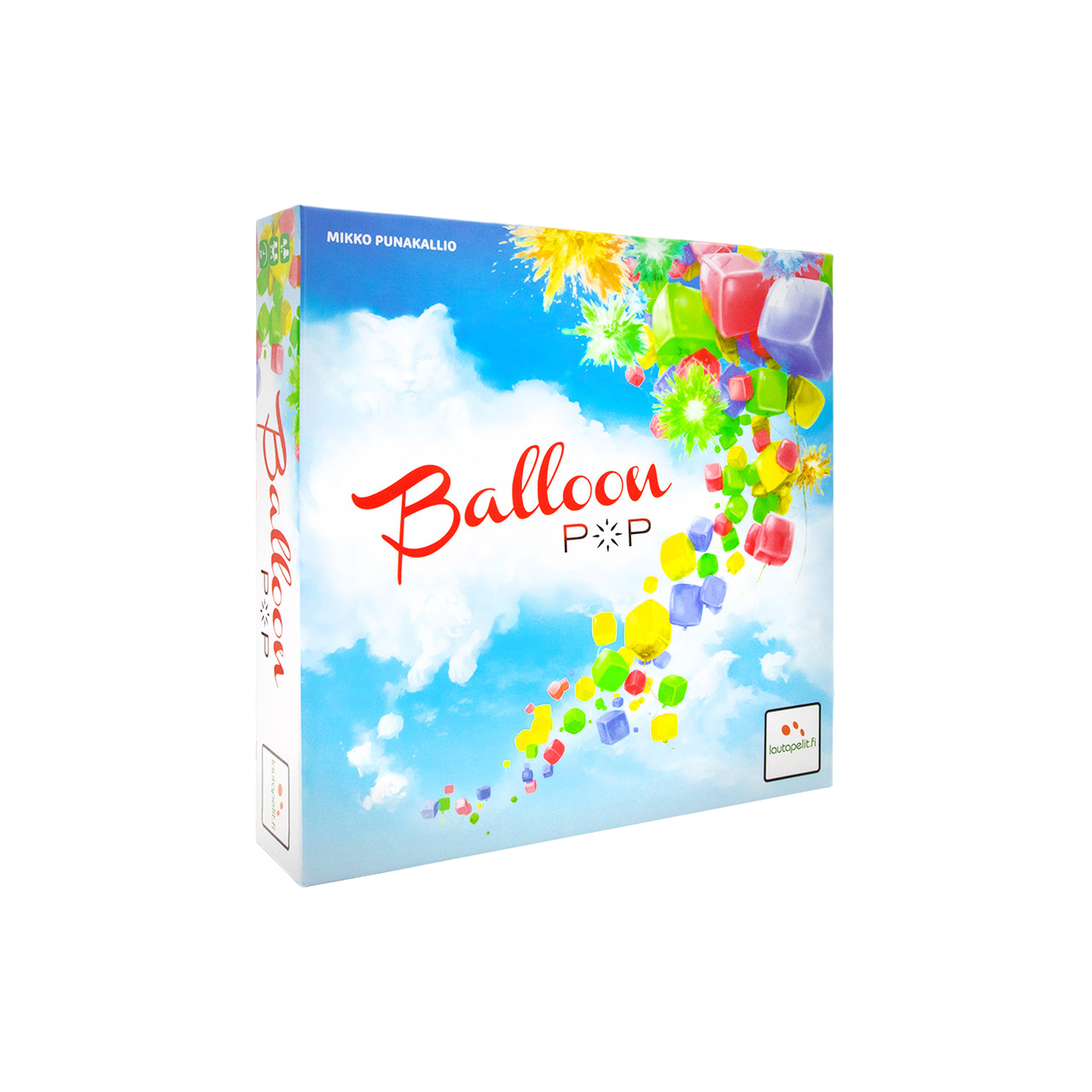 Balloon Pop Board Game Box Front
