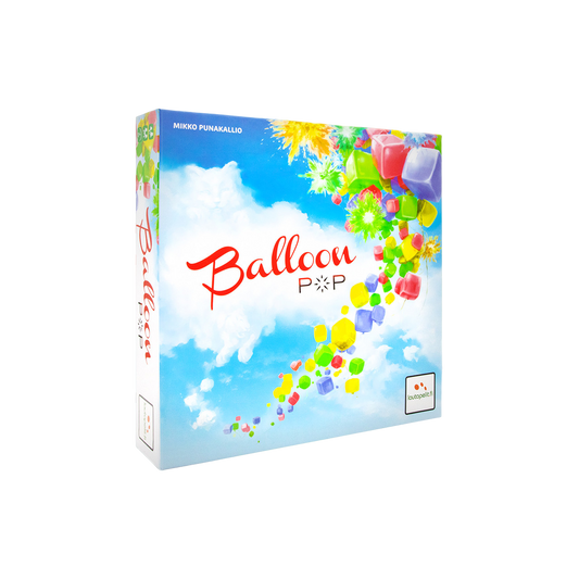 Balloon Pop Board Game Box Front