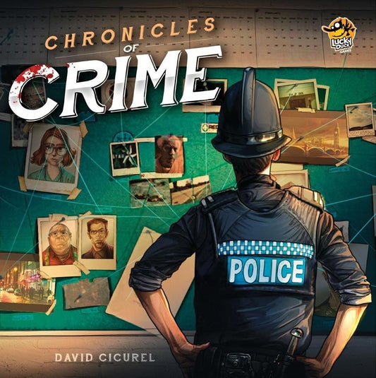 Chronicles of Crime Board Game Box Front