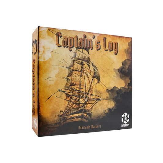 Captain's Log Board Game Box Front
