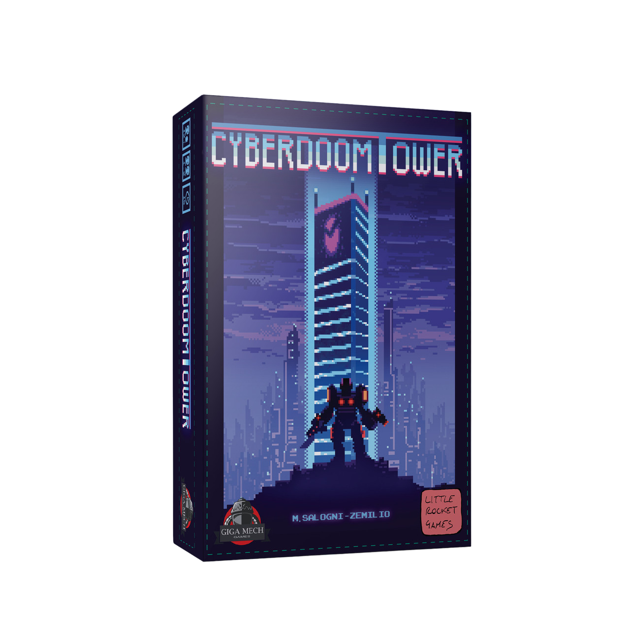 cyberdoom tower board game bundle boxes front