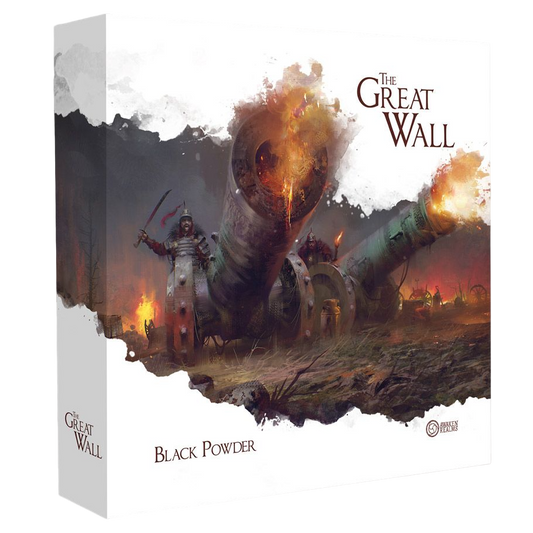 The Great Wall: Black Powder strategy Board Game Expansion Box front