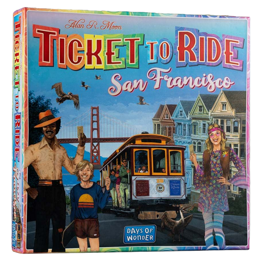 Ticket to Ride: San Francisco family strategy board game box front