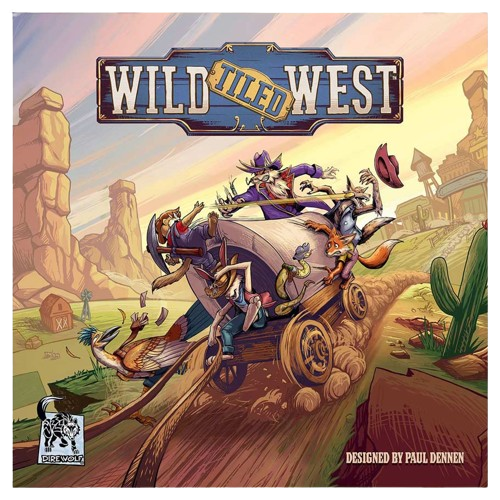 Wild Tiled West strategy board game box front