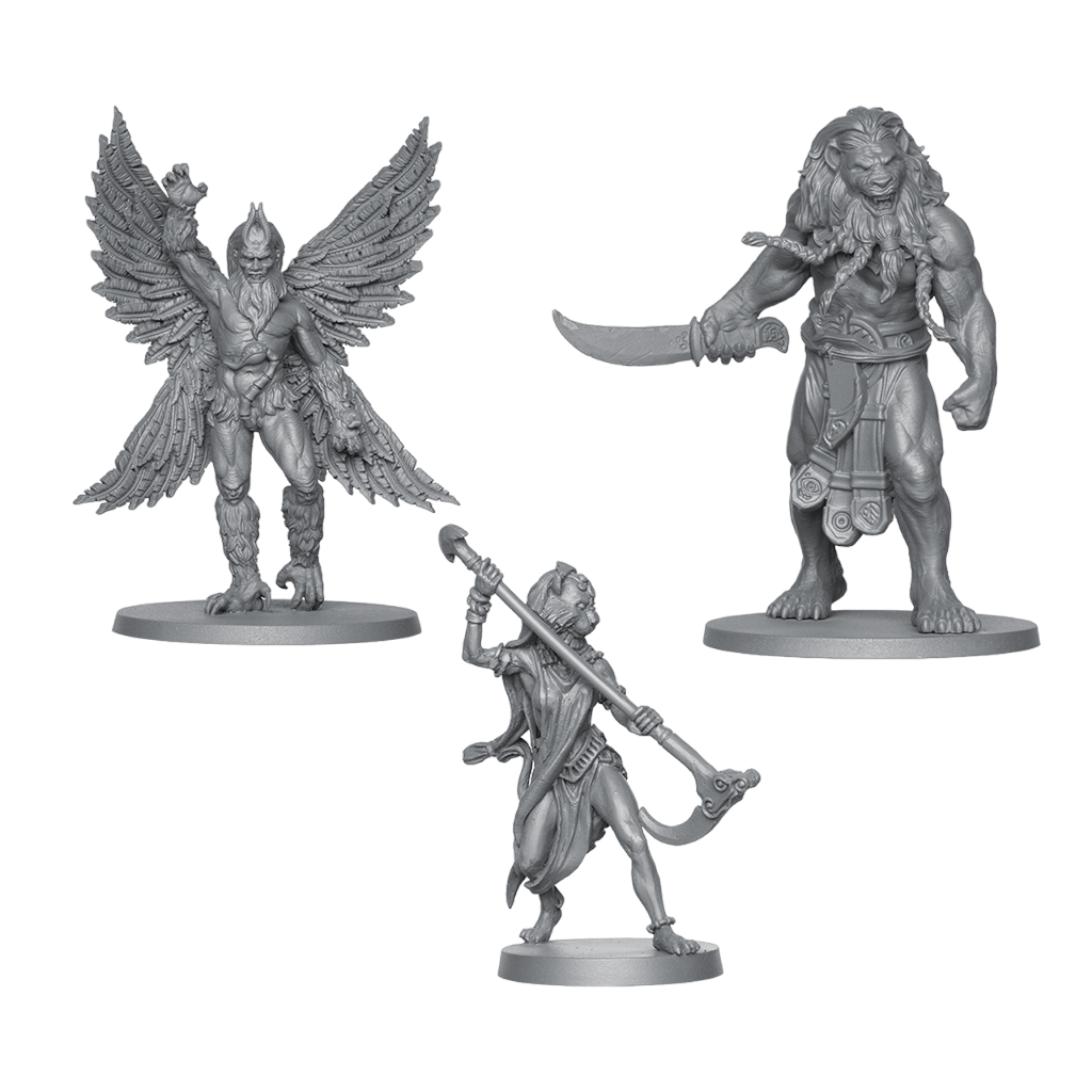 Ankh: Guardians Expansion Miniature Gods