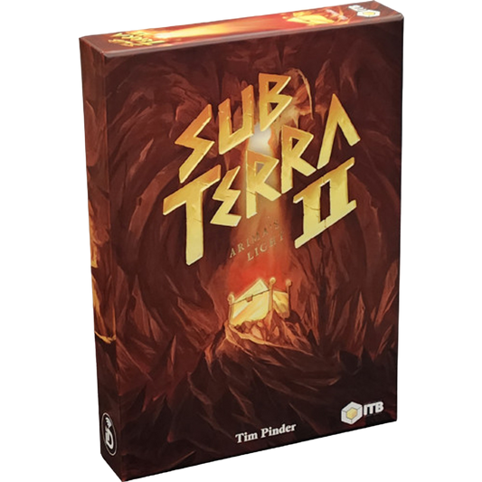 Sub Terra II: Arima's Light board game Expansion box cover front