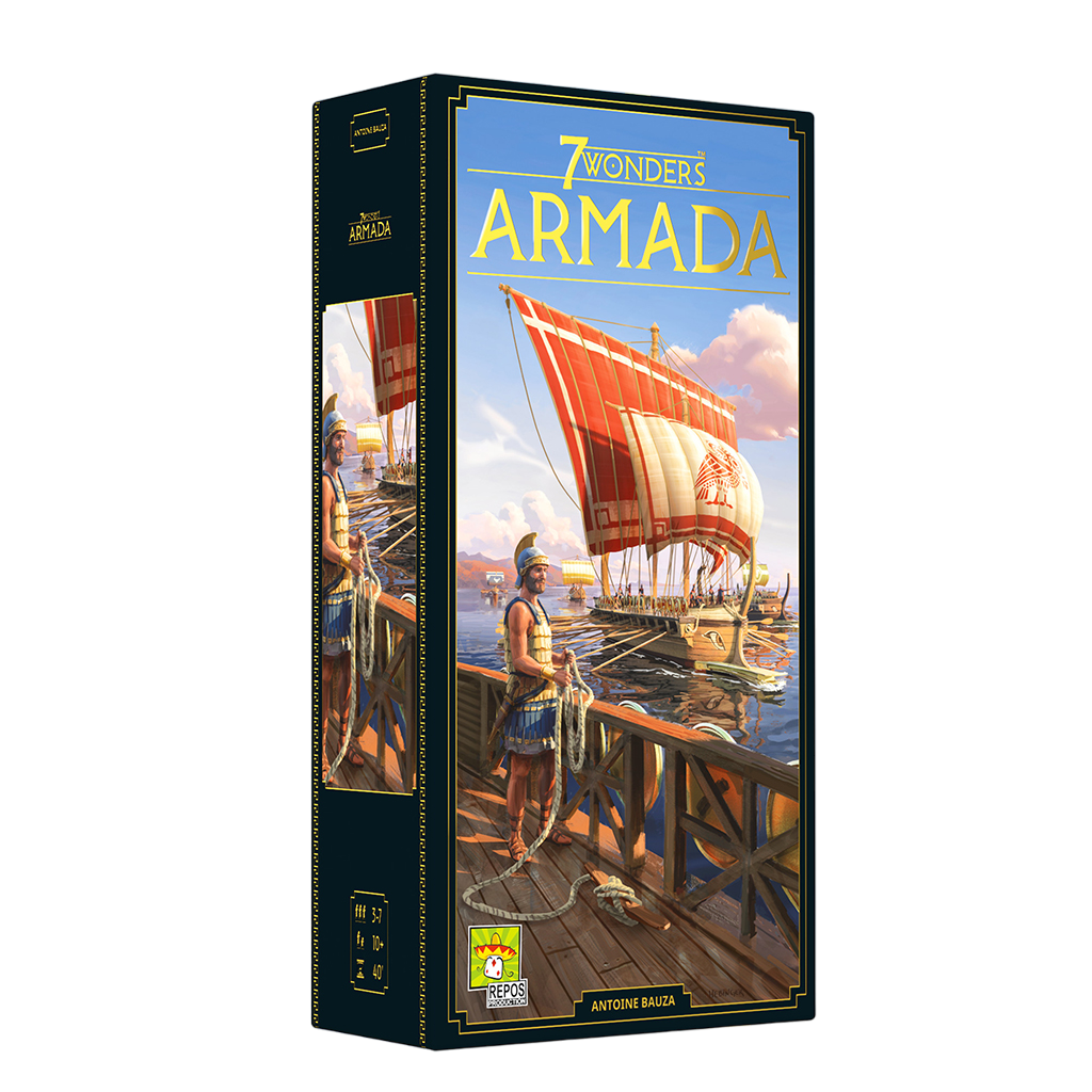 7 Wonders: Armada Expansion Box Left