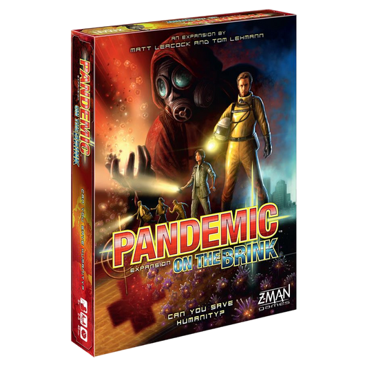 Pandemic: On the Brink cooperative board game box front