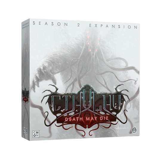 Cthulhu: Death May Die - Season 2 Board Game Expansion Box Front