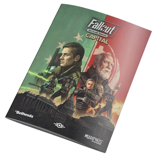 Fallout: Wasteland Warfare - Capital Rules Board Game Expansion Cover
