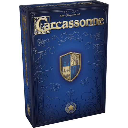 Carcassonne 20th Anniversary Edition Board Game Box Front