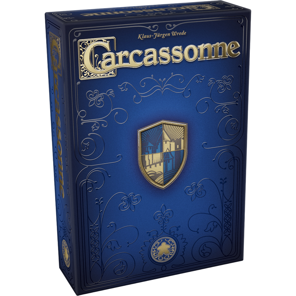 Carcassonne 20th Anniversary Edition Board Game Box Front