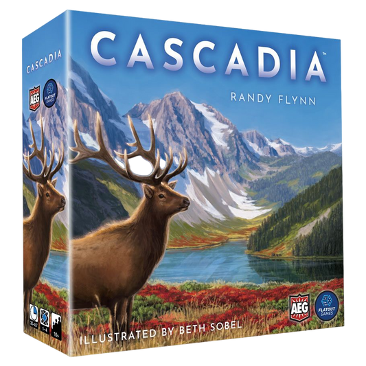 Cascadia Board Game Box Front