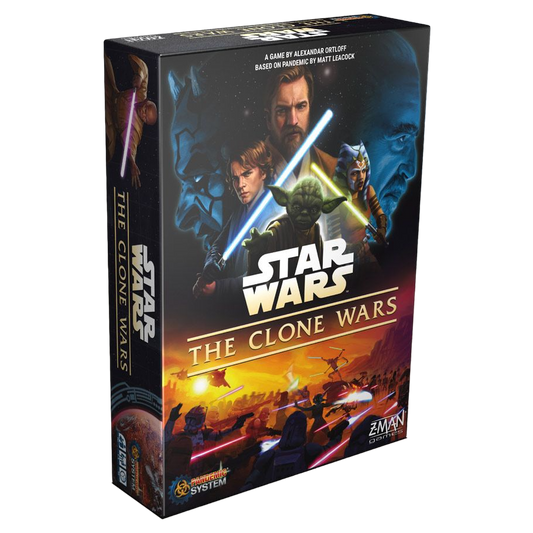 Star Wars: The Clone Wars – A Pandemic System galactic battle board game box front