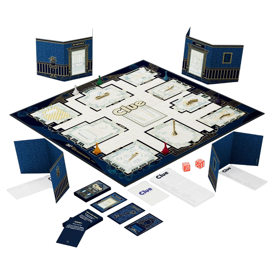 Clue: Signature Collection Board Game Play Set up